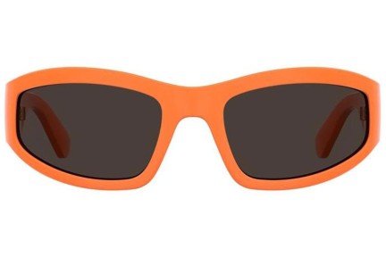 Sluneční brýle Moschino MOS164/S L7Q/70 Cat Eye Oranžové