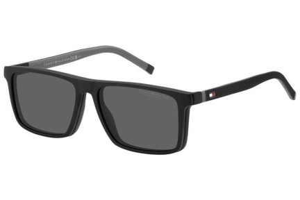 Brýle Tommy Hilfiger TH2086/CS O6W/M9 Polarized Obdélníkové Černé