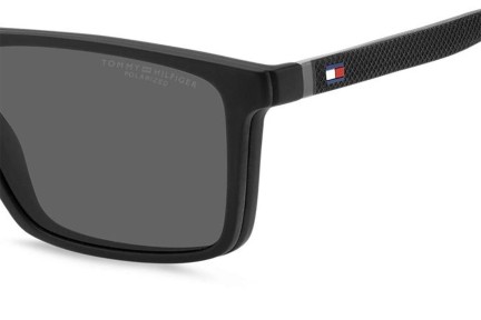 Brýle Tommy Hilfiger TH2086/CS O6W/M9 Polarized Obdélníkové Černé