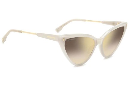 Sluneční brýle Dsquared2 D20134/S SZJ/JL Cat Eye Bílé