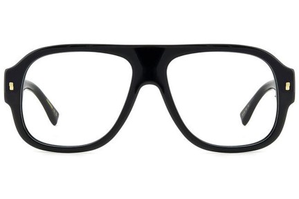 Brýle Dsquared2 D20125 807 Flat Top Černé