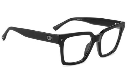 Brýle Dsquared2 ICON0019 807 Obdélníkové Černé