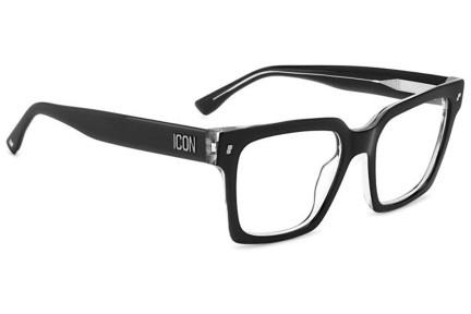 Brýle Dsquared2 ICON0019 7C5 Obdélníkové Černé