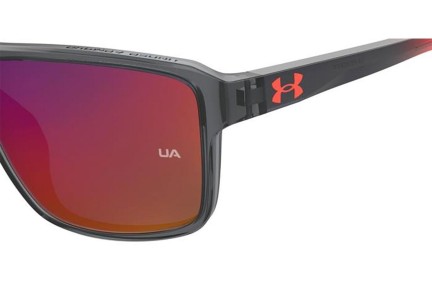 Sluneční brýle Under Armour UAKICKOFF/F 268/MI Obdélníkové Šedé