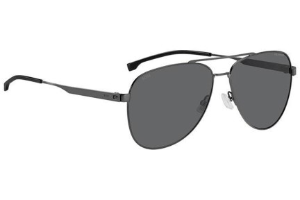 Sluneční brýle BOSS BOSS1641/S V81/M9 Polarized Pilot Šedé