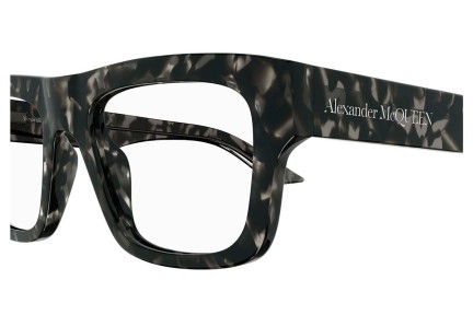 Brýle Alexander McQueen AM0452O 002 Obdélníkové Havana