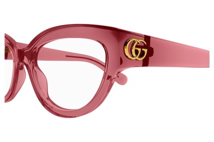 Brýle Gucci GG1598O 003 Cat Eye Červené