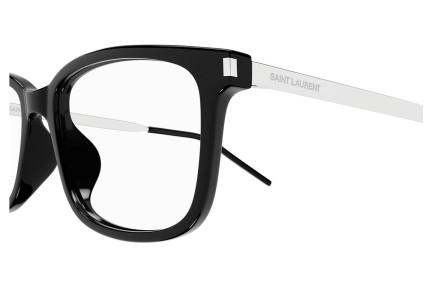 Brýle Saint Laurent SL684/F 001 Squared Černé