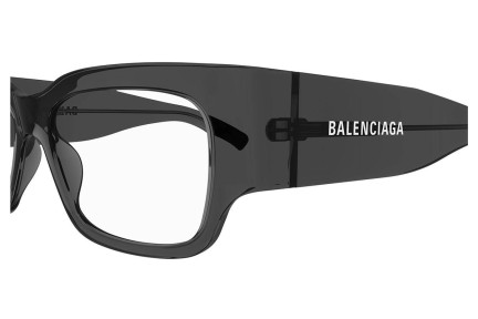 Brýle Balenciaga BB0332O 004 Squared Šedé