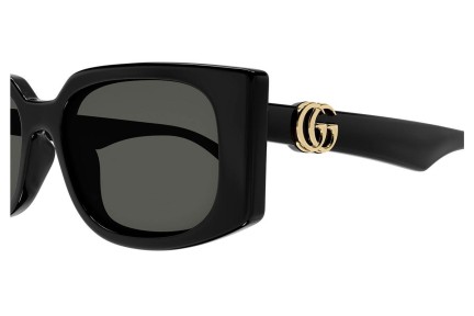 Sluneční brýle Gucci GG1534S 001 Obdélníkové Černé