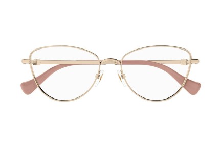 Brýle Gucci GG1595O 002 Cat Eye Zlaté