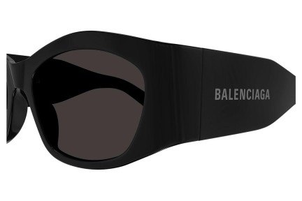 Sluneční brýle Balenciaga BB0329S 001 Obdélníkové Černé