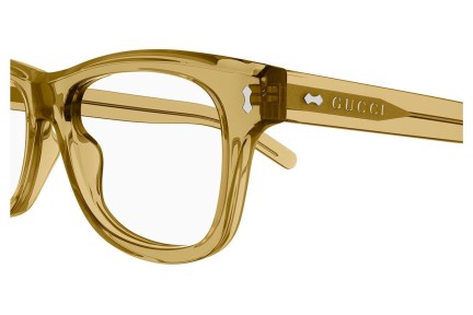 Brýle Gucci GG1526O 008 Squared Žluté