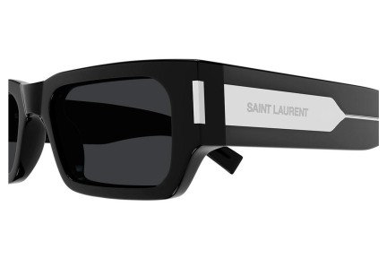 Sluneční brýle Saint Laurent SL660 001 Squared Černé