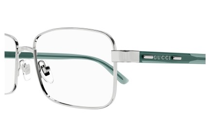 Brýle Gucci GG1586O 003 Squared Stříbrné