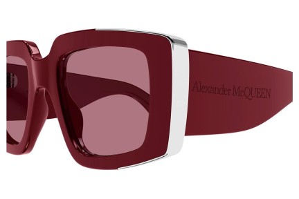 Sluneční brýle Alexander McQueen AM0446S 003 Squared Červené