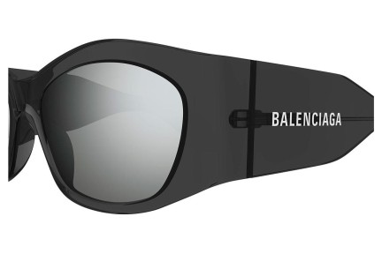 Sluneční brýle Balenciaga BB0329S 003 Obdélníkové Šedé