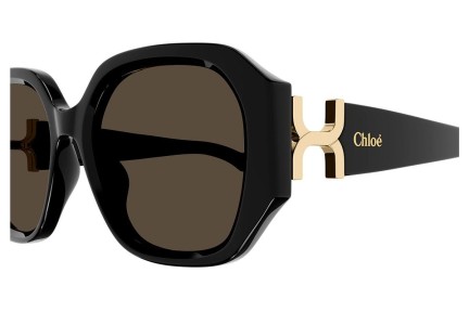 Sluneční brýle Chloe CH0236S 001 Squared Černé