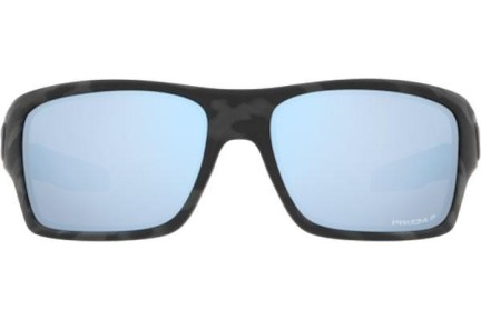 Sluneční brýle Oakley Turbine OO9263-64 Polarized Obdélníkové Černé