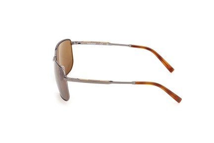 Sluneční brýle Timberland TB00010 06H Polarized Obdélníkové Šedé