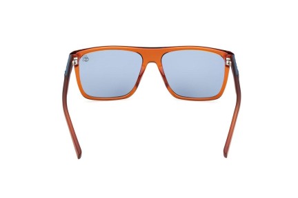 Sluneční brýle Timberland TB00005 47D Polarized Squared Hnědé