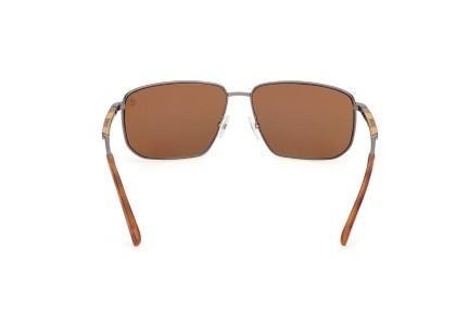 Sluneční brýle Timberland TB00010 06H Polarized Obdélníkové Šedé