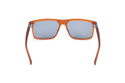 Sluneční brýle Timberland TB00006 47D Polarized Obdélníkové Hnědé