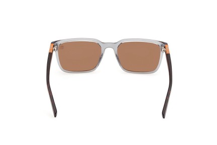 Sluneční brýle Timberland TB00008 20H Polarized Squared Šedé