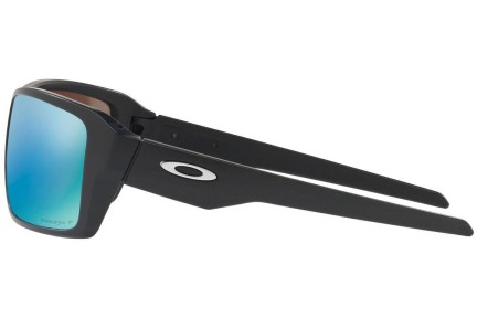 Sluneční brýle Oakley Double Edge OO9380-13 PRIZM Polarized Obdélníkové Černé