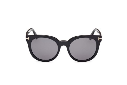 Sluneční brýle Tom Ford FT1109 01D Polarized Okrouhlé Černé