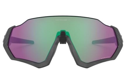 Sluneční brýle Oakley Flight Jacket OO9401 940115 Jednolité | Shield Šedé