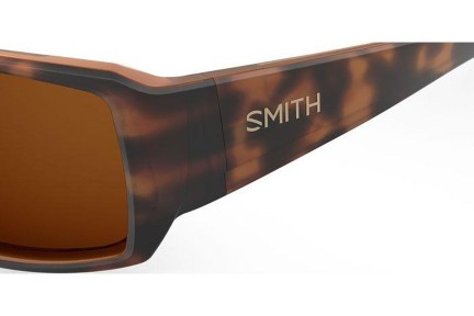 Sluneční brýle Smith GUIDECHOICES HGC/L5 Polarized Obdélníkové Havana