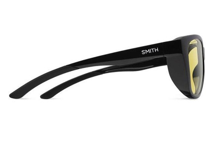 Sluneční brýle Smith SHOAL 807/L5 Polarized Okrouhlé Černé