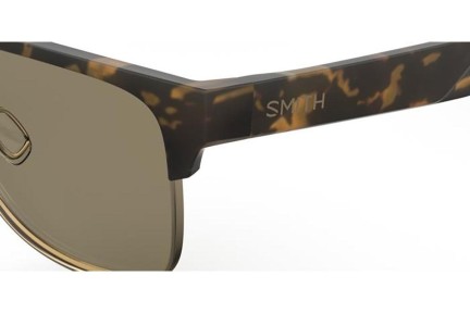 Sluneční brýle Smith LOWDOWNSPLIT P65/L7 Polarized Browline Havana