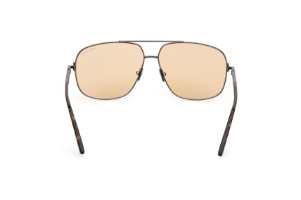 Sluneční brýle Tom Ford FT1096 08E Squared Šedé