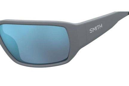 Sluneční brýle Smith HOOKSET RIW/QG Polarized Obdélníkové Šedé