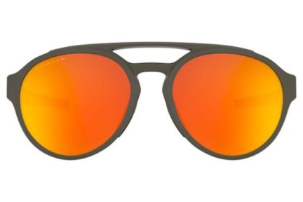 Sluneční brýle Oakley Forager OO9421-07 PRIZM Polarized Okrouhlé Šedé