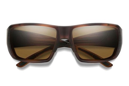 Sluneční brýle Smith GUIDECHOICES HGC/L5 Polarized Obdélníkové Havana