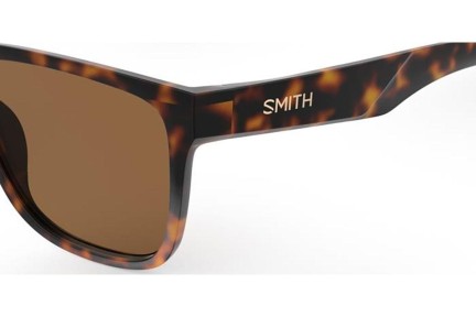 Sluneční brýle Smith LOWDOWNS2/S 086/L5 Polarized Obdélníkové Havana