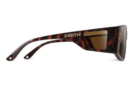 Sluneční brýle Smith MONROEPEAK 086/L5 Polarized Obdélníkové Havana