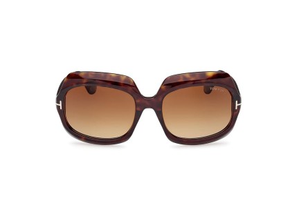 Sluneční brýle Tom Ford FT1155 52F Browline Havana