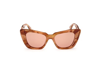 Sluneční brýle Max Mara MM0099 56E Cat Eye Havana