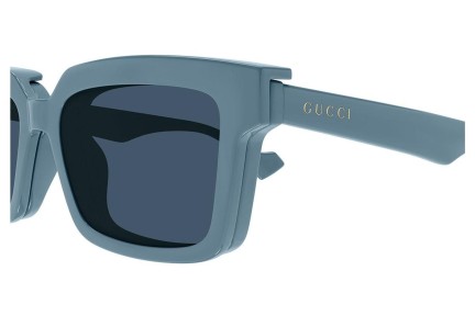 Sluneční brýle Gucci GG1543S 003 Obdélníkové Modré