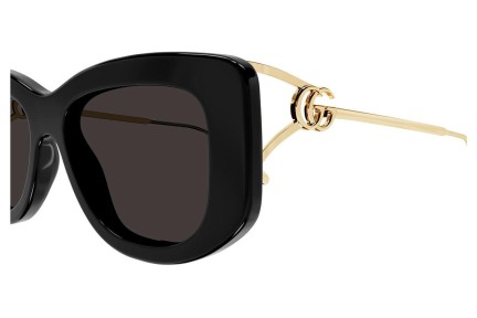 Sluneční brýle Gucci GG1566S 001 Obdélníkové Černé