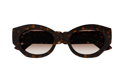 Sluneční brýle Gucci GG1553S 002 Oválné Havana