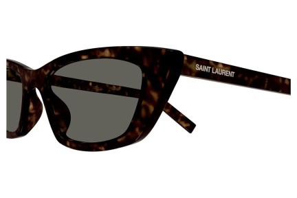 Sluneční brýle Saint Laurent SL277 010 Cat Eye Havana