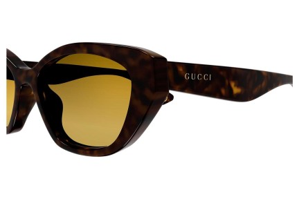 Sluneční brýle Gucci GG1638S 002 Cat Eye Havana