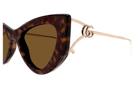 Sluneční brýle Gucci GG1565S 002 Cat Eye Havana