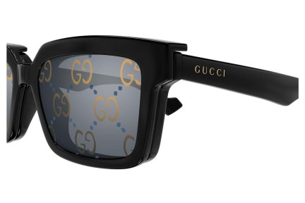 Sluneční brýle Gucci GG1543S 001 Obdélníkové Černé