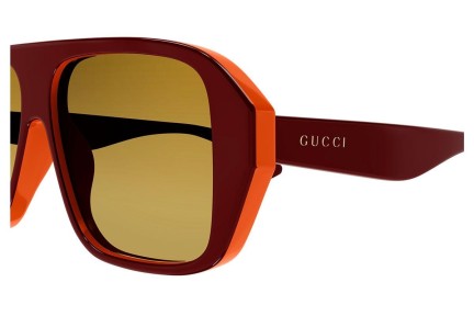 Sluneční brýle Gucci GG1615S 003 Obdélníkové Červené